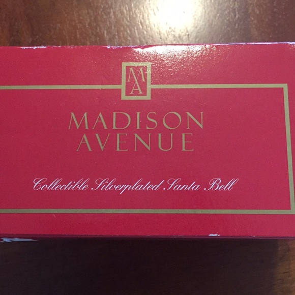 Silverplated Santa Bell - Picture 6 of 6